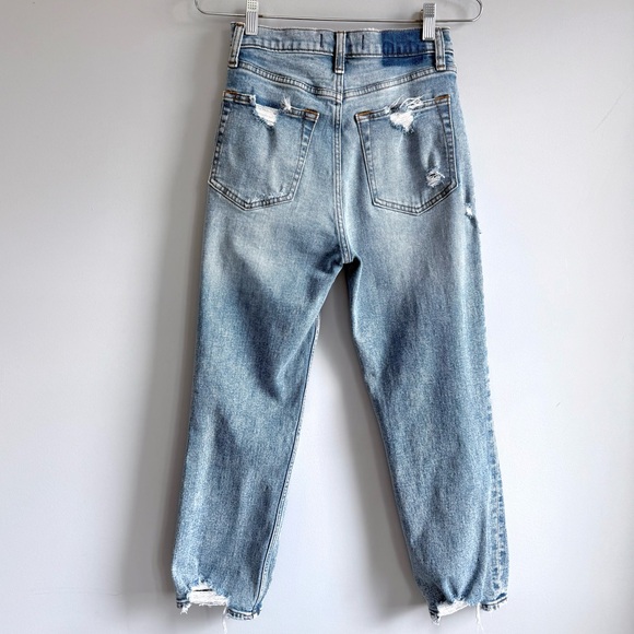 Abercrombie & Fitch The Ankle Straight Ultra High Rise Curve Love Jeans 26 2 S - Picture 3 of 15